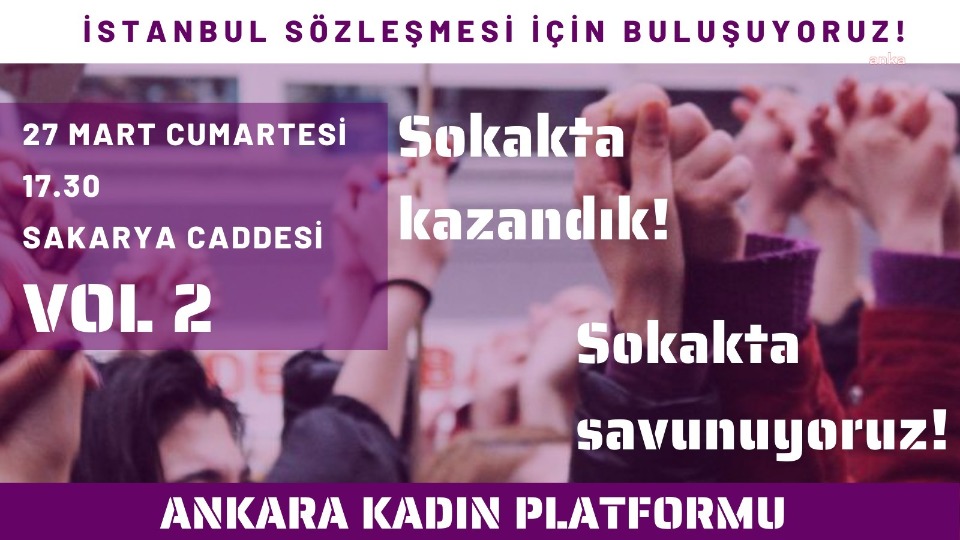 Ankara Kadın Platformu: Sözleşmeyi fesheden iktidar sorumluluktan kaçamaz